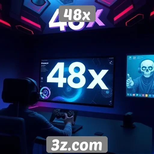 Recursos inovadores do site 48x para gamers